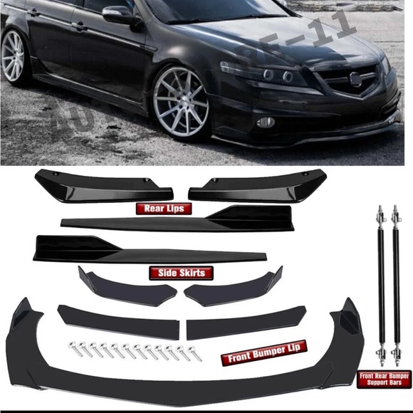 Car Audio, Video & GPS New Black Universal Car Body Kit Poshmark